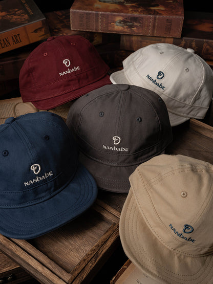 Retro Flip Hat Beret Casual Cap Adjustable Hat