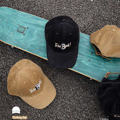 Retro Adjustable Corduroy Baseball Cap