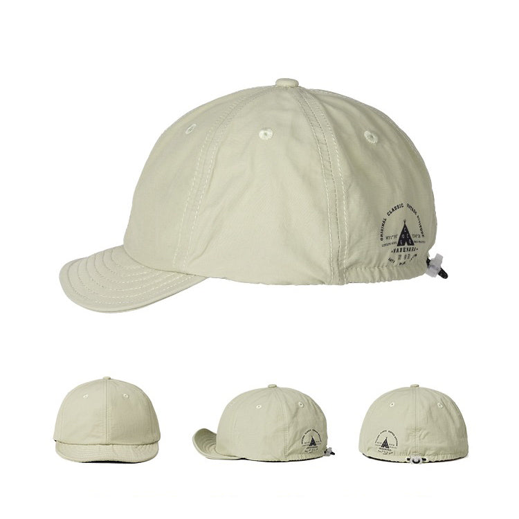 Retro Printed Baseball Cap Flip Hat Beret