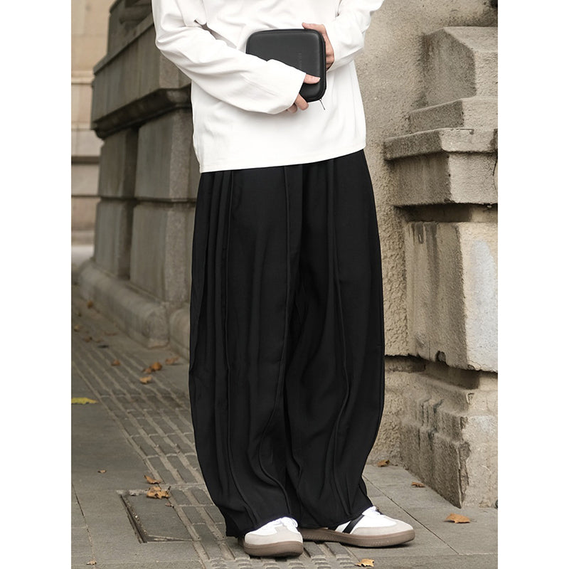 Retro Loose Straight Harem Oversize Trousers