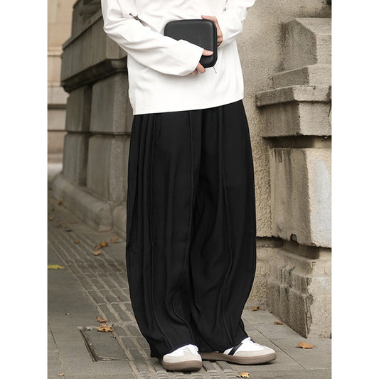 Retro Loose Straight Harem Oversize Trousers