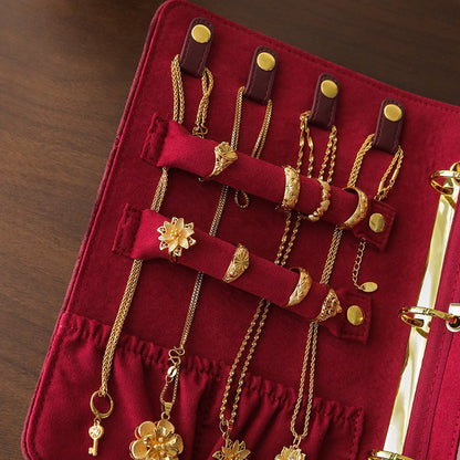 Retro Velvet Jewelry Storage Bag