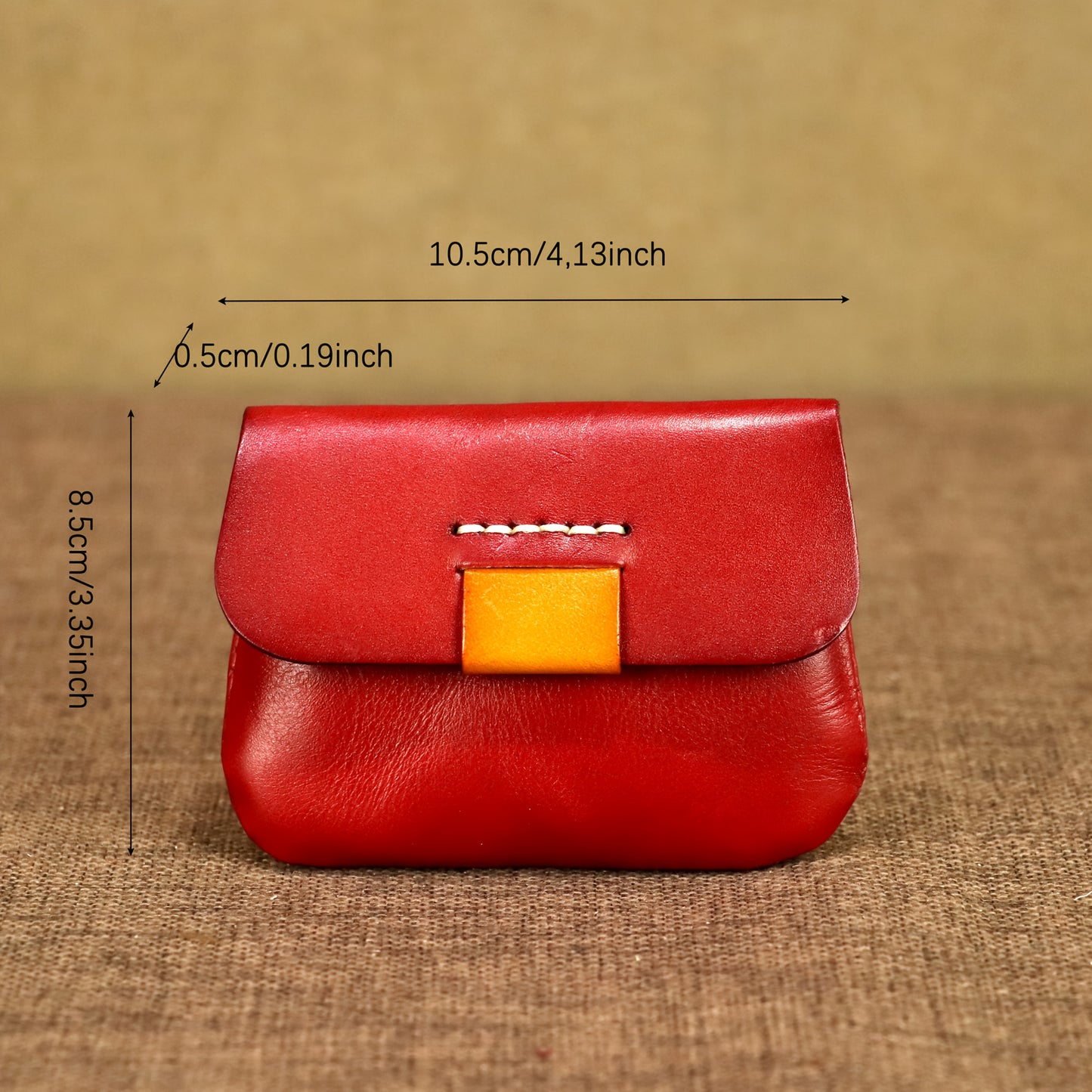 Authentic Leather Handmade Wallet | Capable of Storing Coins, Change, Cards & Stylish Creative Card Holder