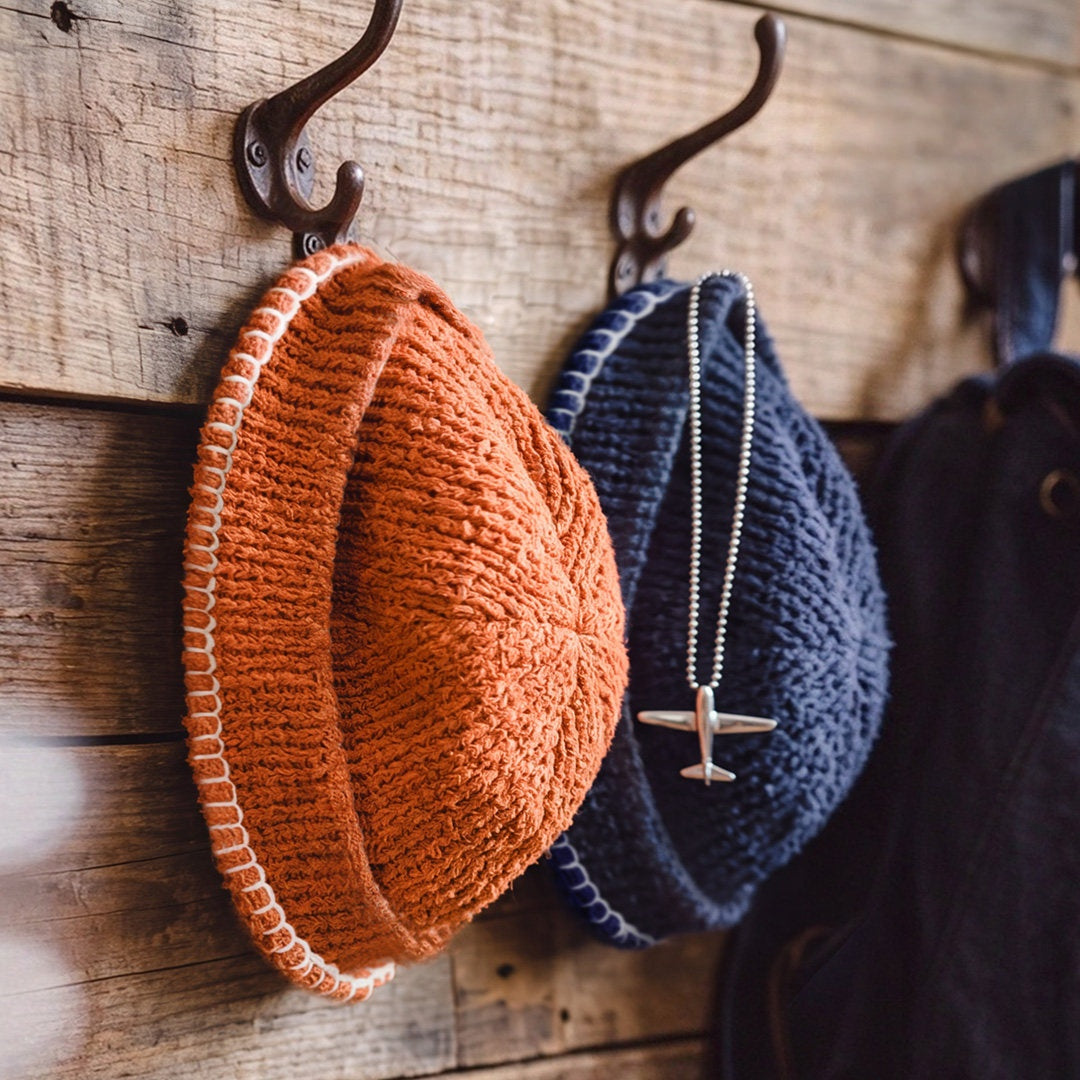 Retro Fleece Knitted Hat