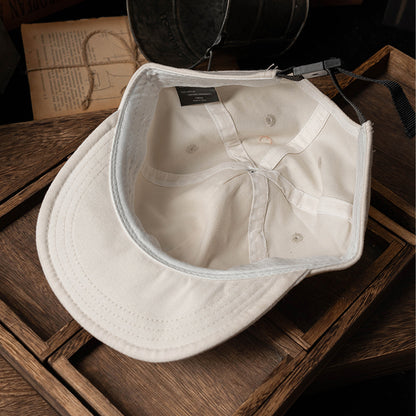 Retro Flip Hat Beret Casual Cap Adjustable Hat