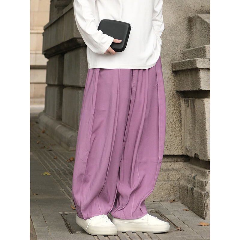 Retro Loose Straight Harem Oversize Trousers