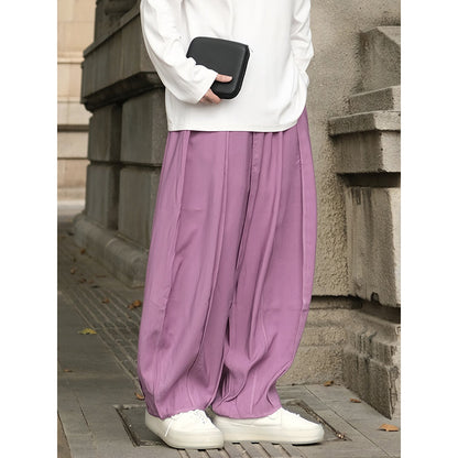 Retro Loose Straight Harem Oversize Trousers