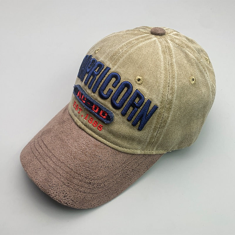 Retro Flip Hat Beret Casual Cap Adjustable Hat