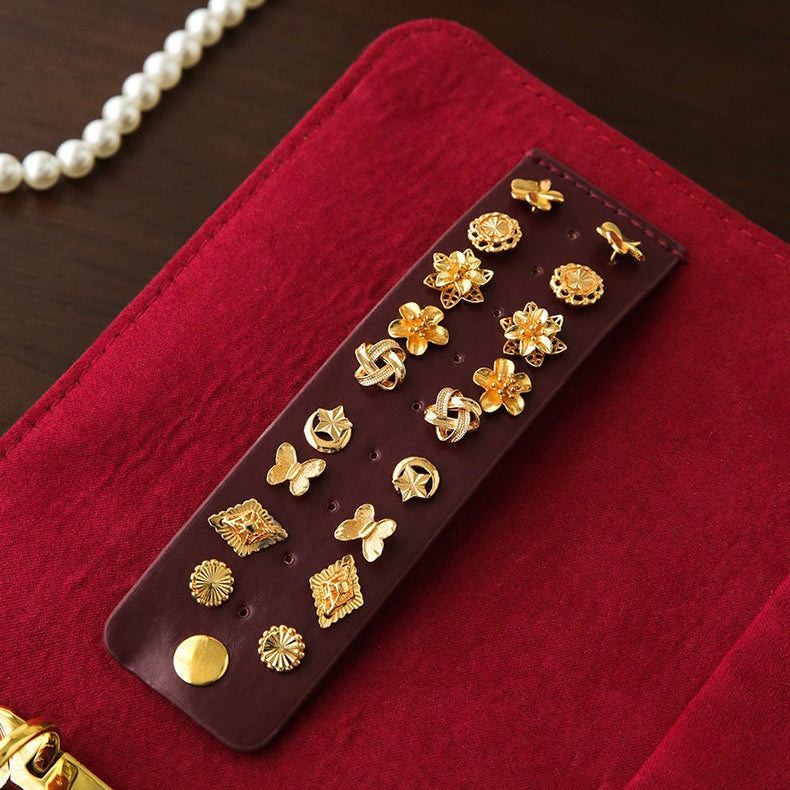 Retro Velvet Jewelry Storage Bag