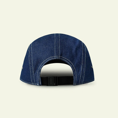 Retro Denim Flip Hat Beret Casual Cap Adjustable Hat
