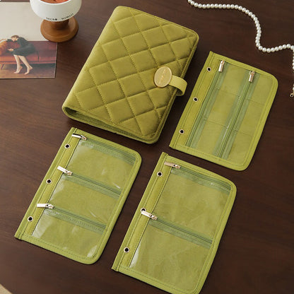 Retro Velvet Jewelry Storage Bag