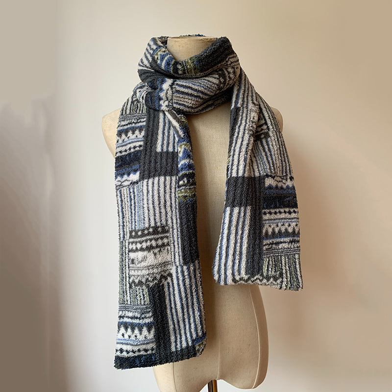 Ethnic Style Warm Polar Fleece Scarf