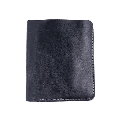 Retro Handmade Leather Card Wallets