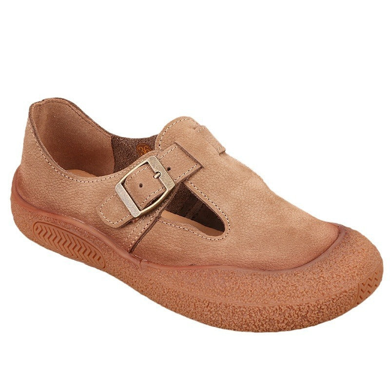 Retro Soft Sole Leather Shoe