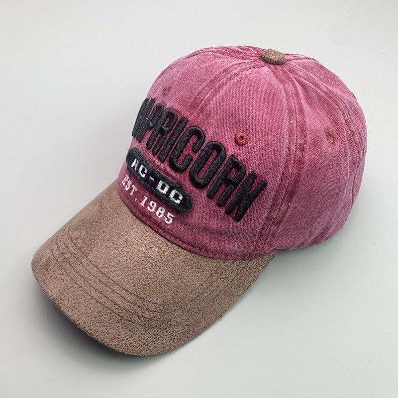 Retro Flip Hat Beret Casual Cap Adjustable Hat