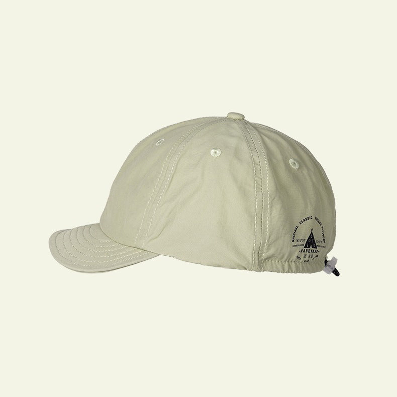 Retro Printed Baseball Cap Flip Hat Beret