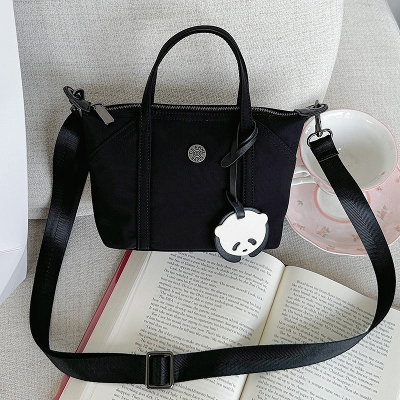 Canvas Mini Tote Handbag Crossbodybag