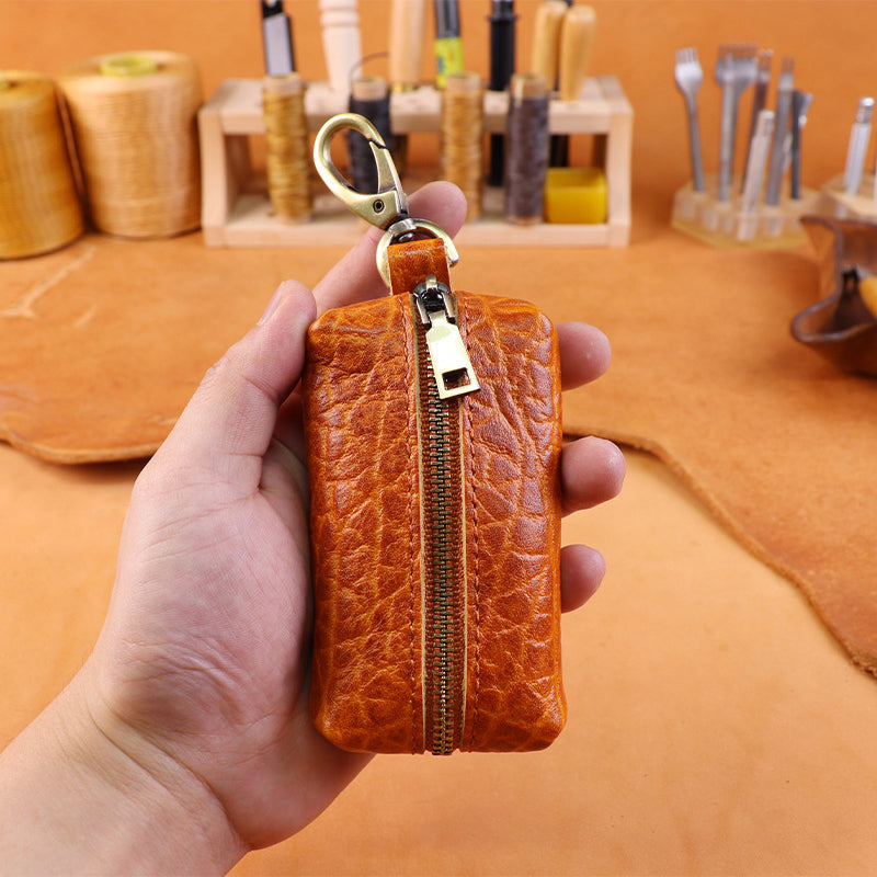 Retro Handmade Leather Key Bag