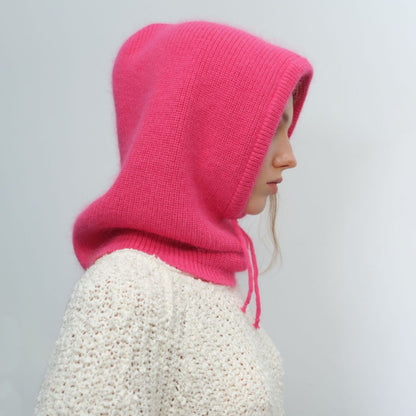 Retro Winter Drawstring Warm Knitting Cap