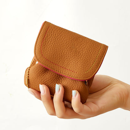 Retro Leather Chain Coin Purse