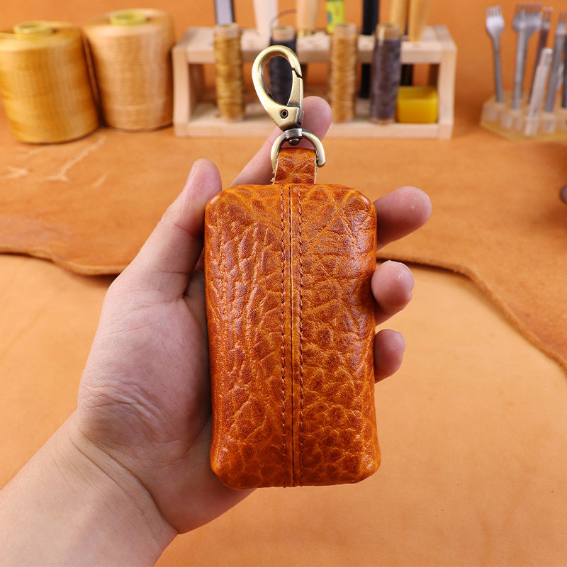 Retro Handmade Leather Key Bag