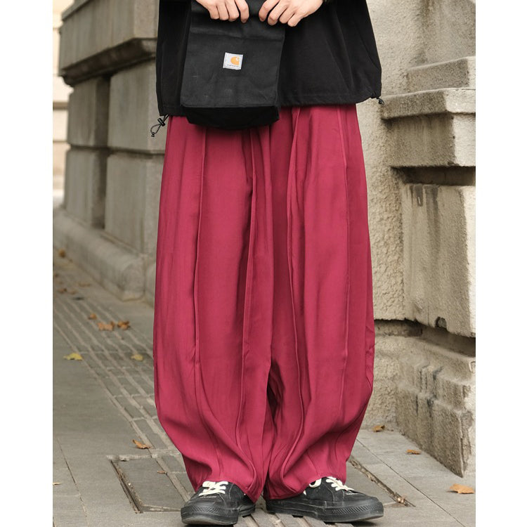 Retro Loose Straight Harem Oversize Trousers