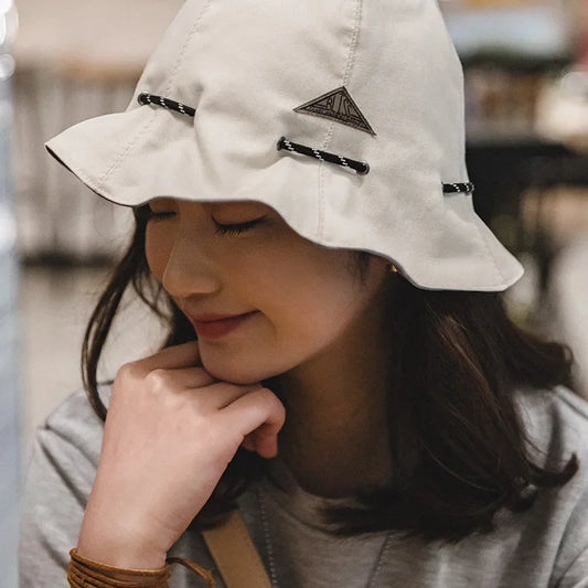 Retro Bucket Hats for Women Luxury  Cotton Outdoor Reversible Fishing Hat Cute Sun Fisherman Cap Casual Bob Panama Caps