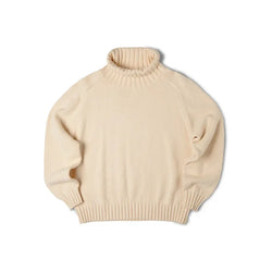 Women's Knit Turtleneck Sweater Solid Color Loose Lazy Sweaters Long Sleeve Tops Autumn and Winter Jumper Casual Pullover