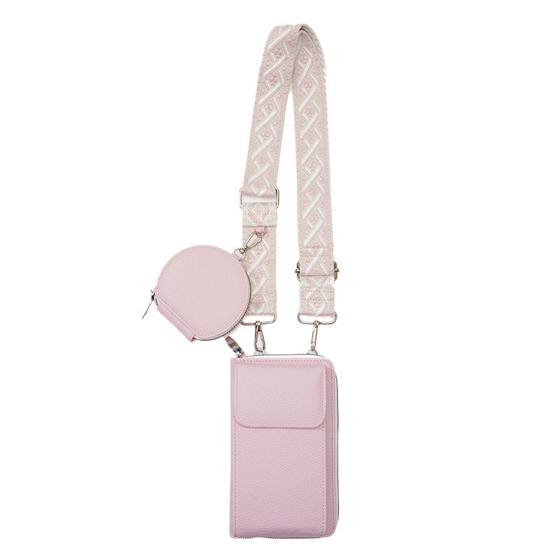 2-in-1 Women's Crossbody Shoulder Bag With Coin Purse