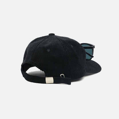 Retro Glasses Storage Flip Hat Beret Casual Cap Adjustable Hat