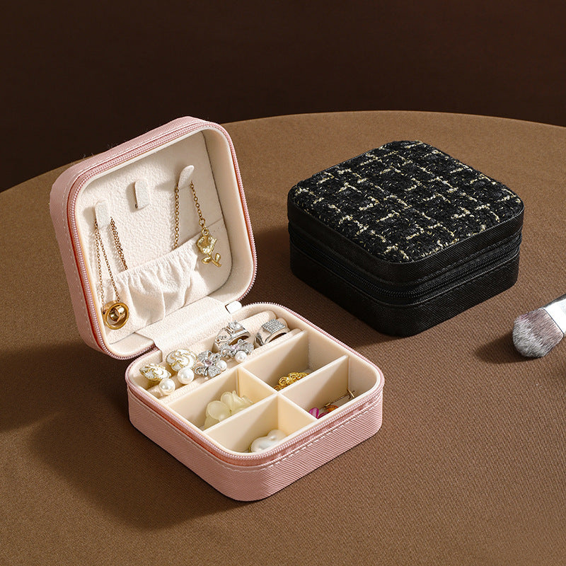 Travel Jewelry Box Engraved Jewelry Case Travel Accessories