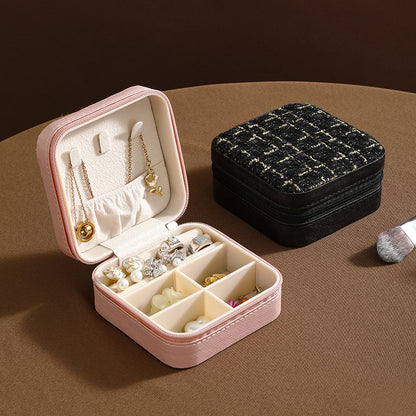 Travel Jewelry Box Engraved Jewelry Case Travel Accessories