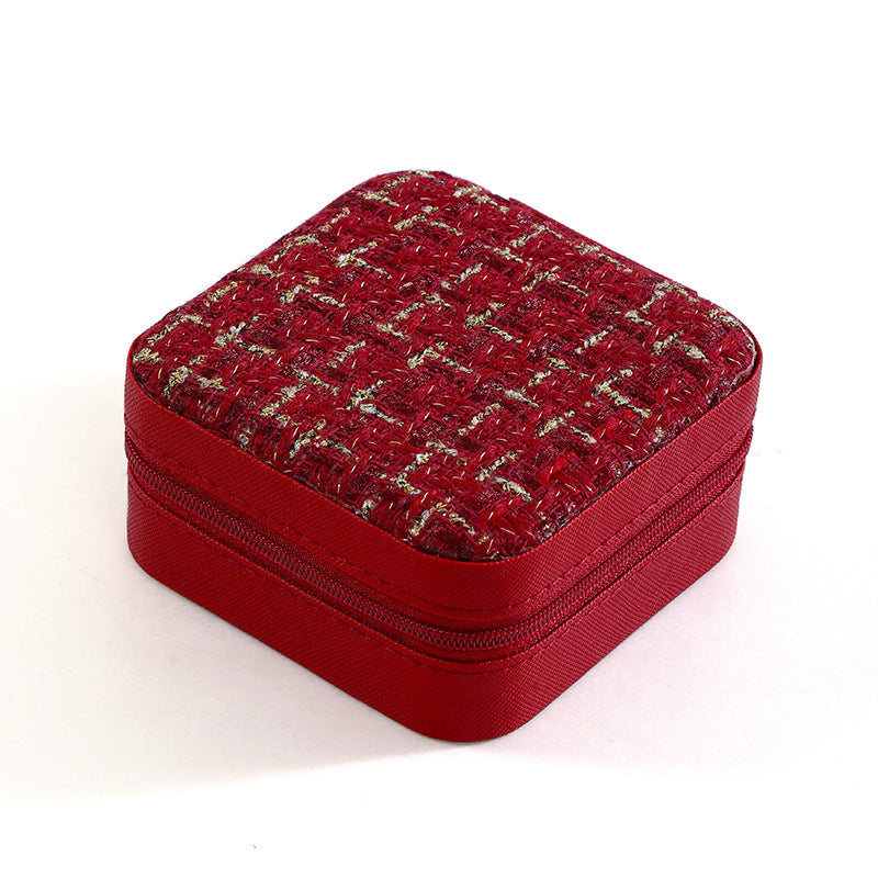 Travel Jewelry Box Engraved Jewelry Case Travel Accessories