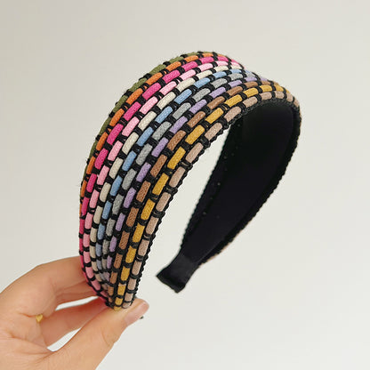 Braided Knot Headband Colorful Headbands for Summer Hair Accessories