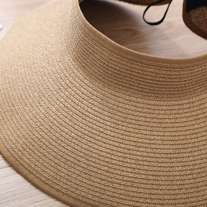 Summer Straw Hat Folding Outdoor Beach Hat