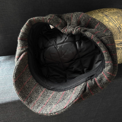 Retro Painter Beret Wool Newsboy Hat