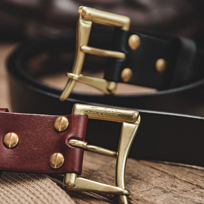 Retro Leather Men's Belt