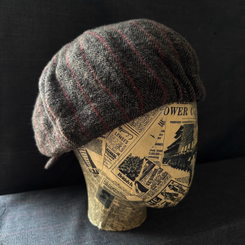 Retro Painter Beret Wool Newsboy Hat
