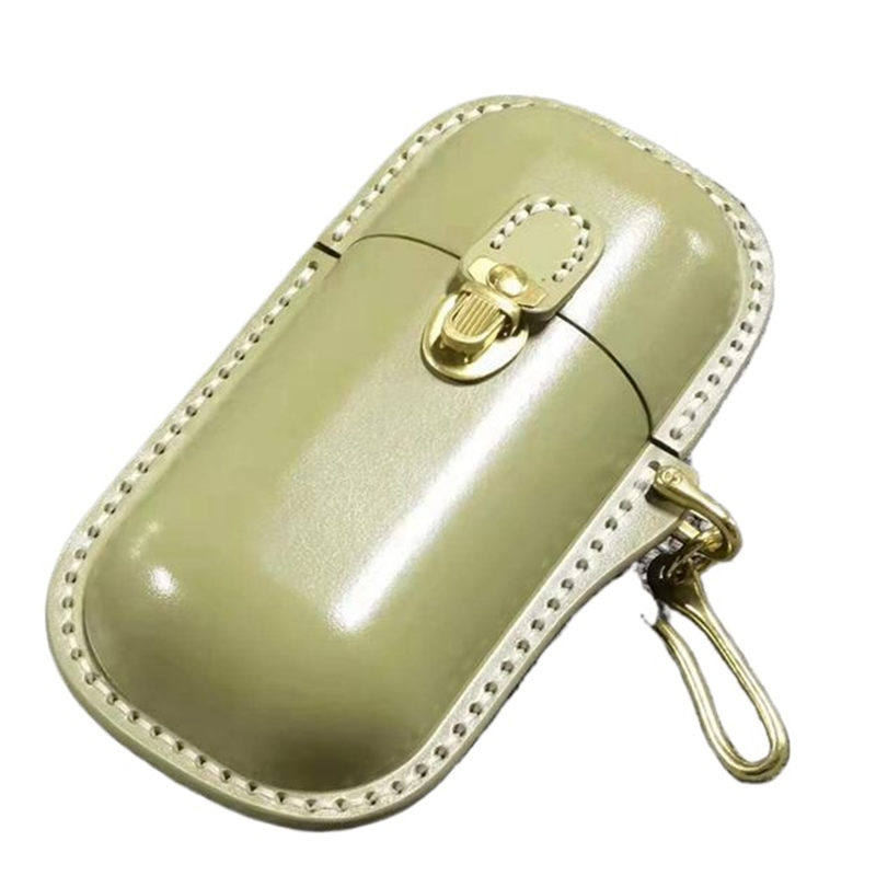 Vintage Sun Glasses Box With Hook Leather Eyewear Accessories Protect Case Portable Storage Glasses Holder