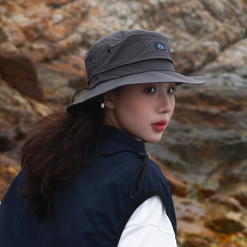 Outdoor Waterproof Bucket Hat Fishing Hat Quick Dry Climbing Hat