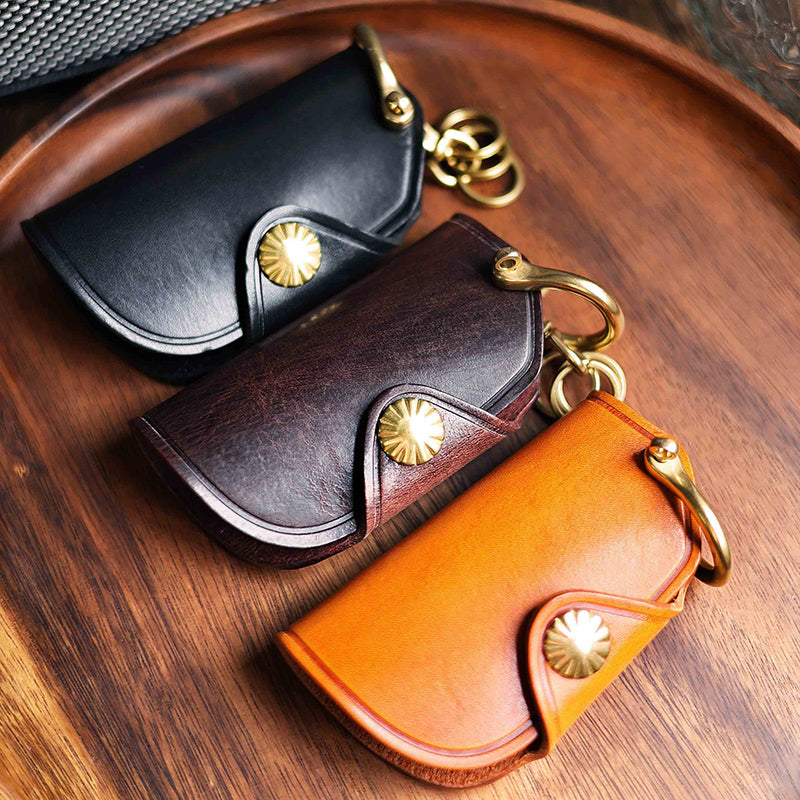 Retro Handmade Leather Key Bags