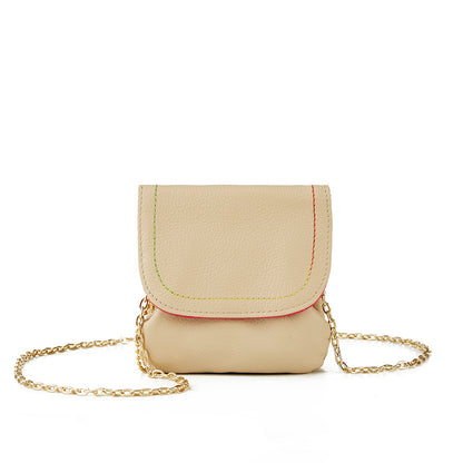 Retro Leather Chain Coin Purse