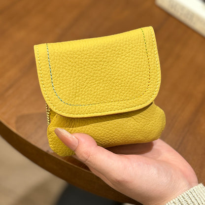 Retro Leather Chain Coin Purse