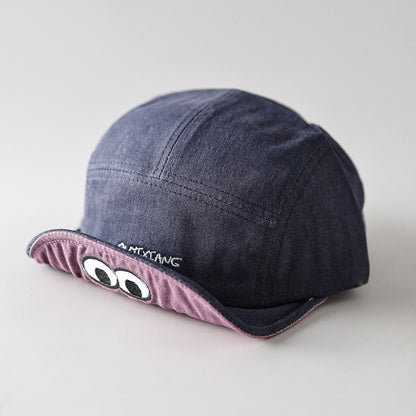 Retro Flip Hat Beret Casual Cap Adjustable Hat
