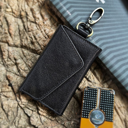 Retro Handmade Leather Key Bag Waist Bag