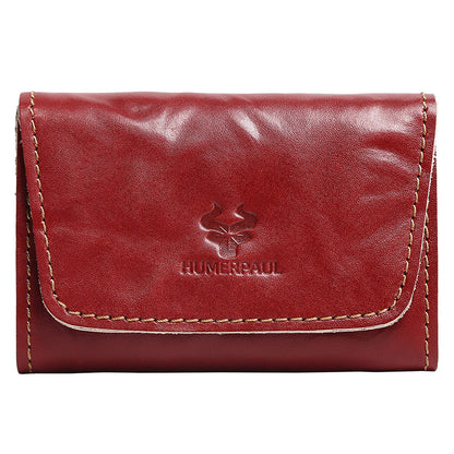 Vintage Leather Handmade Card Wallet