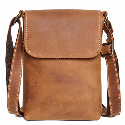 Retro Leather Shoulder Bag Crossbody Bag