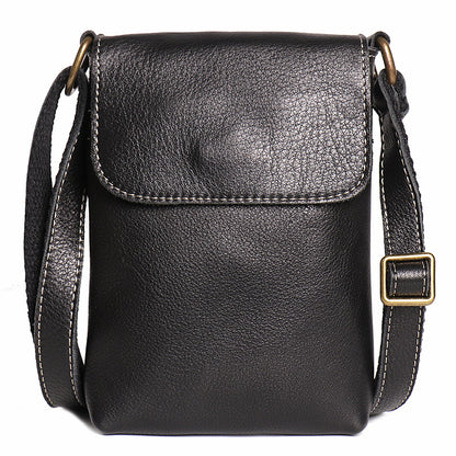 Retro Leather Shoulder Bag Crossbody Bag