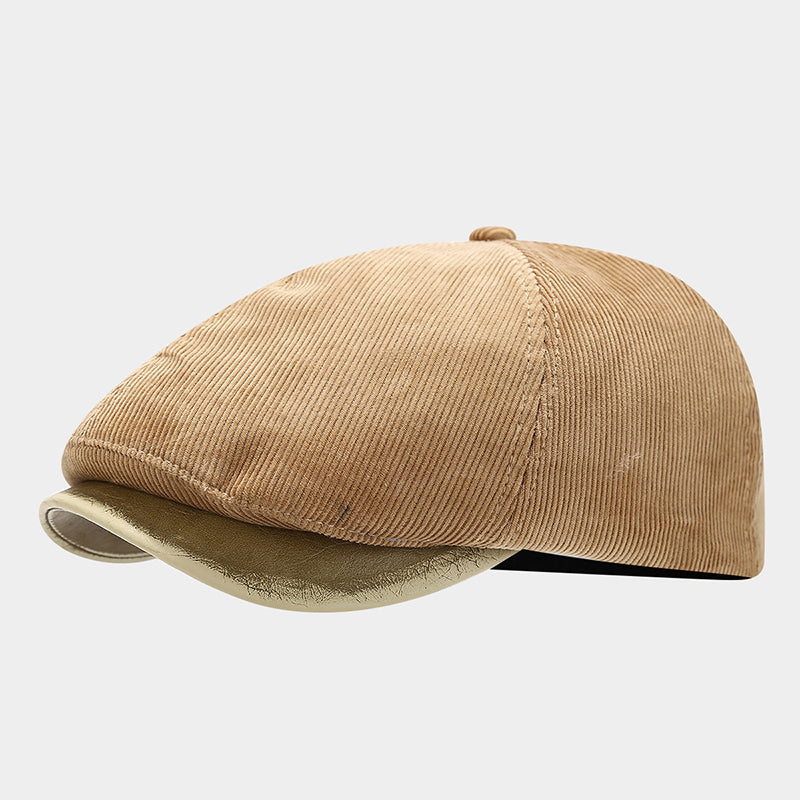 Retro Painter Beret Wool Newsboy Hat
