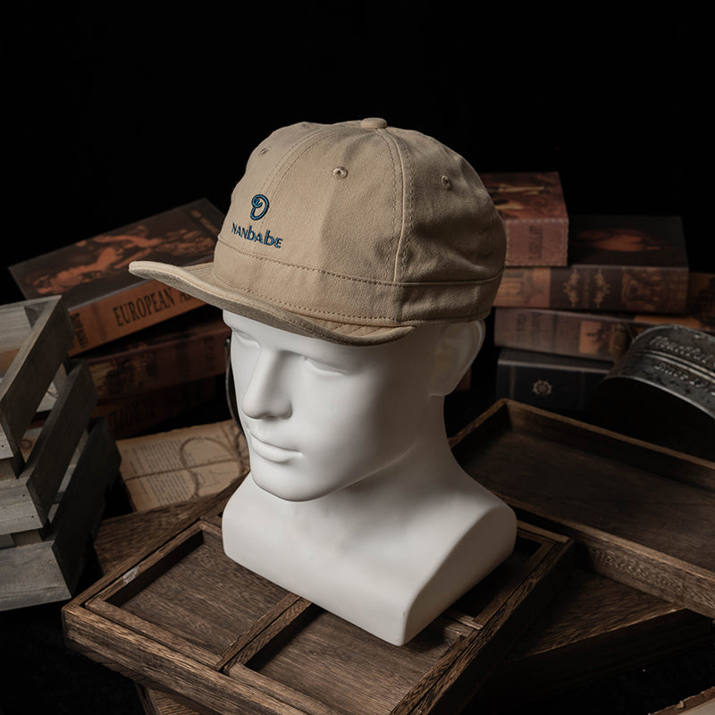 Retro Flip Hat Beret Casual Cap Adjustable Hat